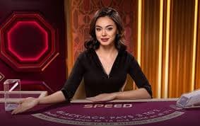 Antarmuka penempatan taruhan European Roulette dengan preset nilai